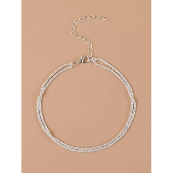 - Diamond anklet silver - Picture 3 of 3